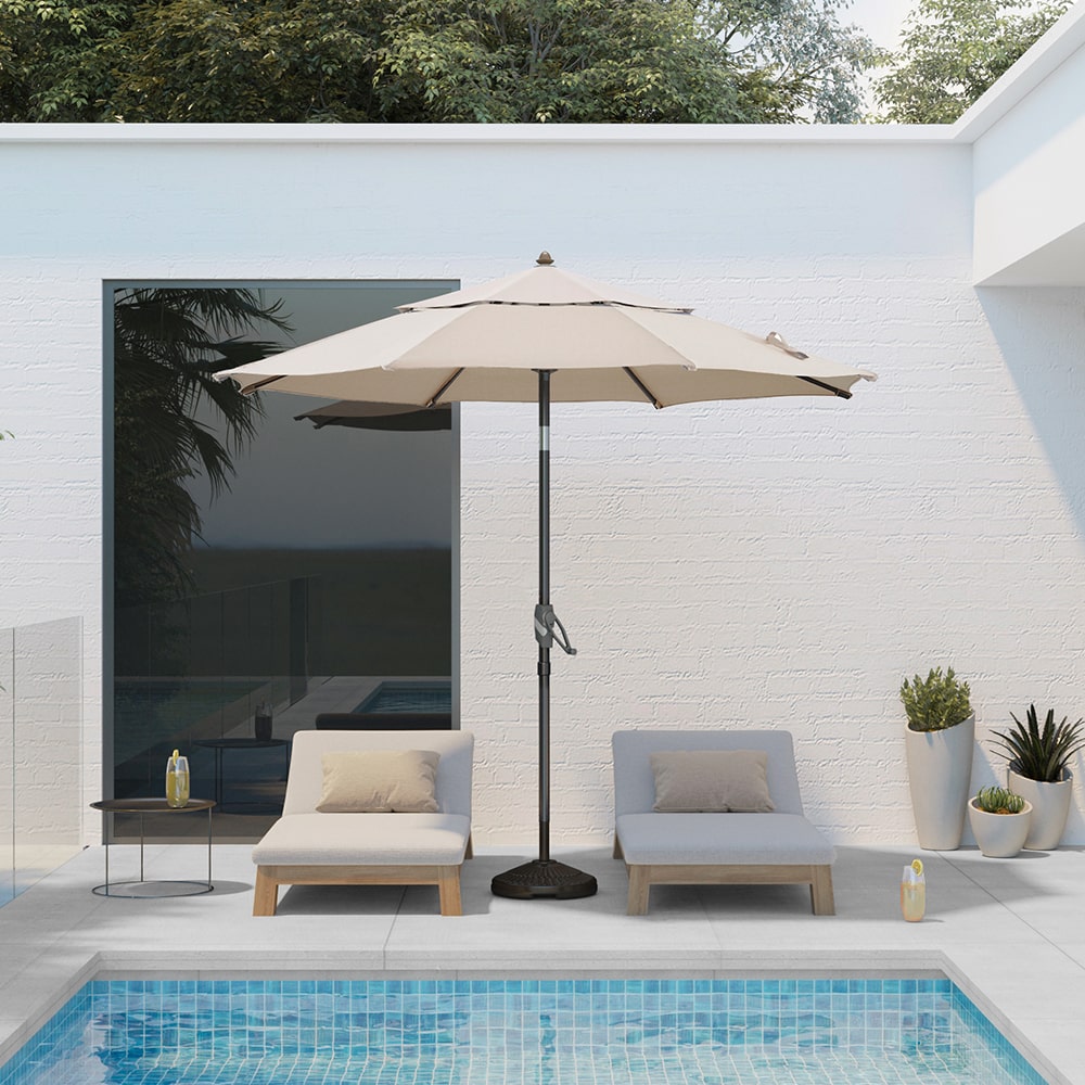 wind resistant patio umbrella 