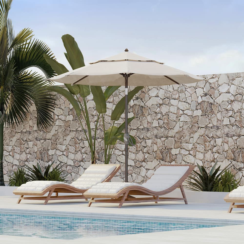 wind resistant patio umbrella