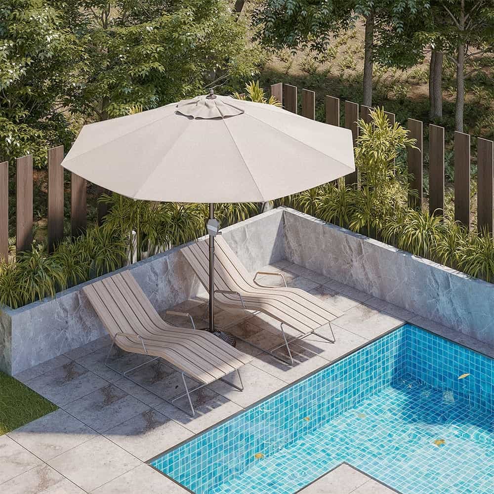 Bluu Maple Pro Market Umbrella 1-Tier