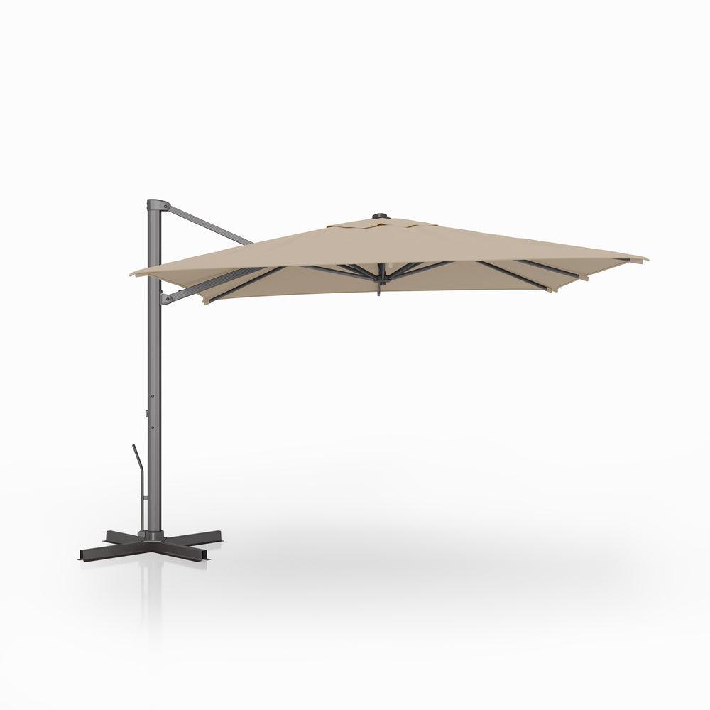 Bluu Oak Auto Tilt Cantilever Umbrella - Bluu