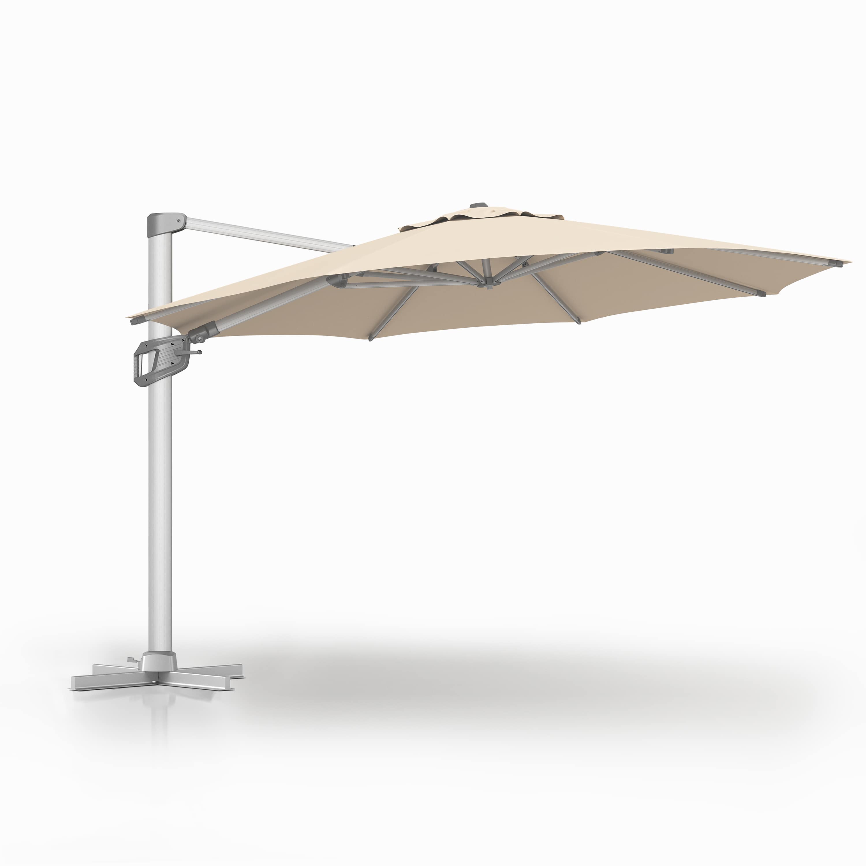 Bluu Redwood Pro Cantilever Umbrella Round 1-Tier