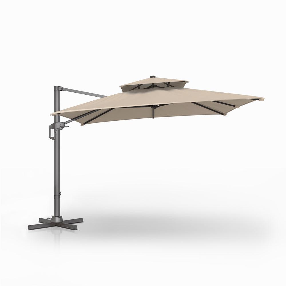 Bluu Sequoia Pro Cantilever Umbrella Square - Bluu