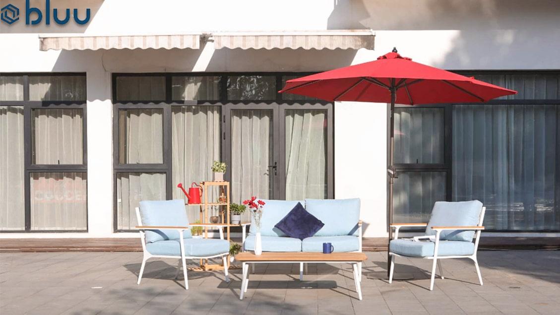7 Steps to quickly choosing the Best Market Umbrella for Your Patio - Bluu