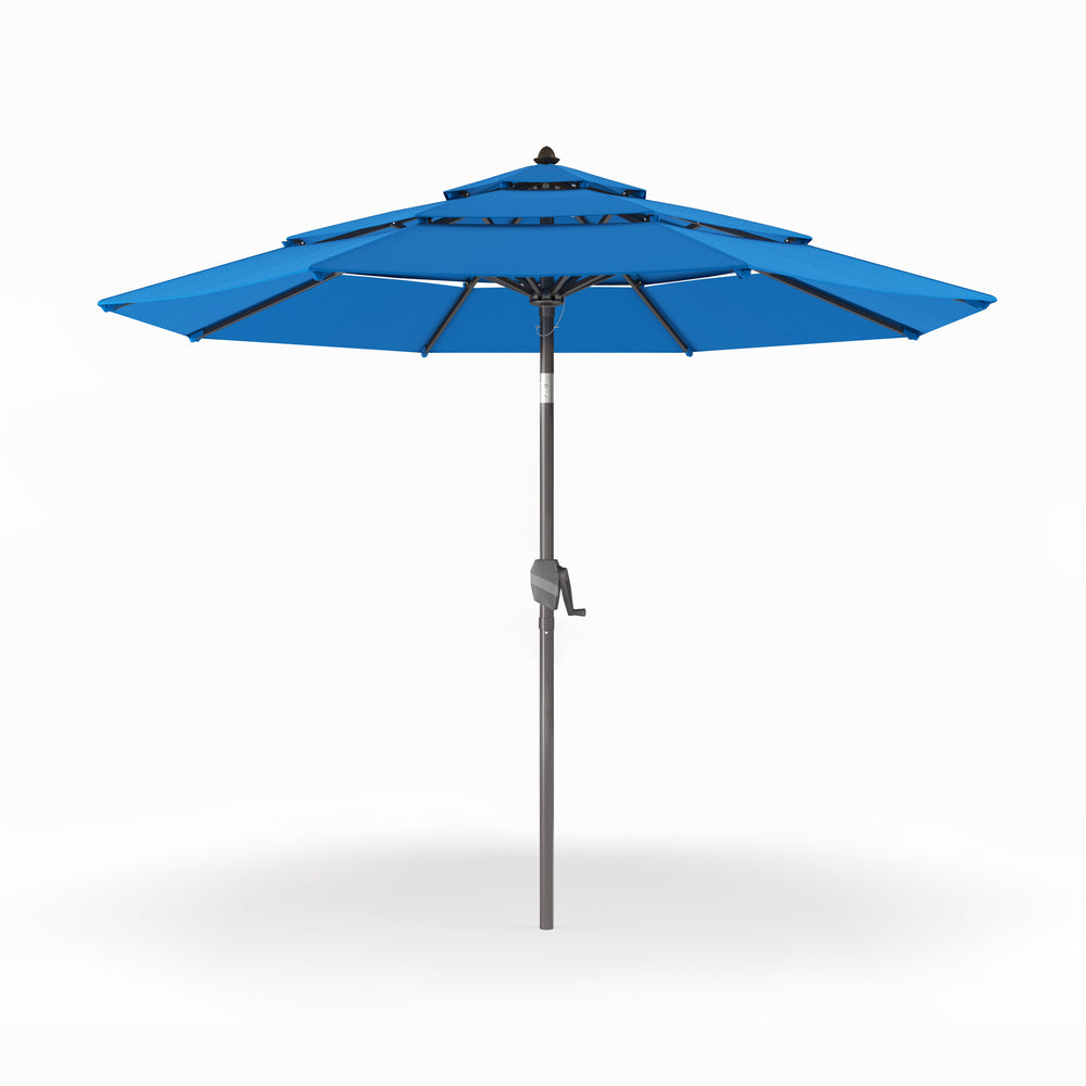 blue market umbrella