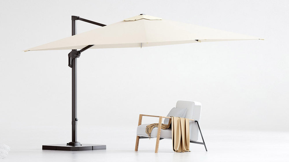 Bluu Rectangular Patio Umbrellas Stylish & Spacious Shade Solutions