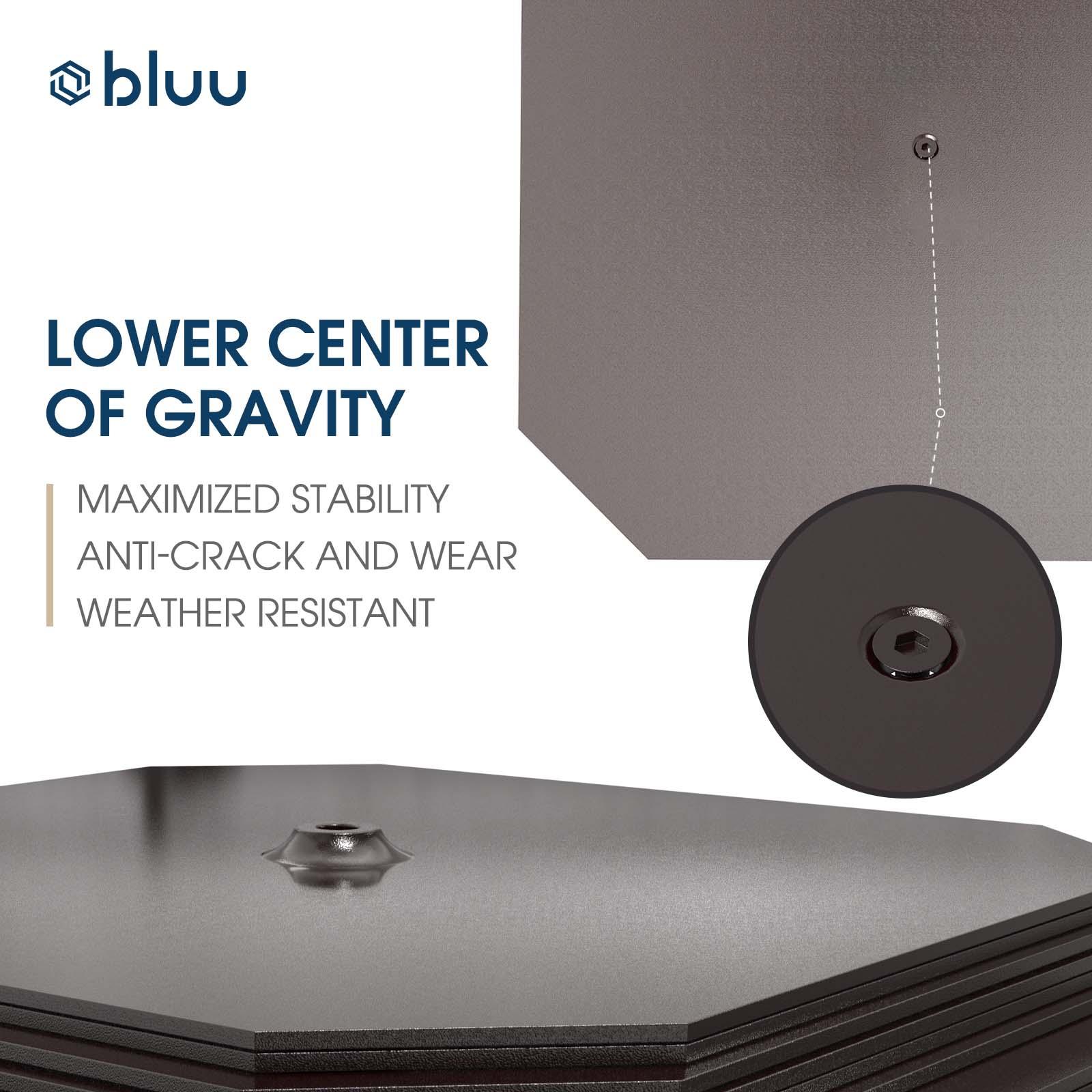 Bluu Iron Weight Base for Market Umbrella - Bluu