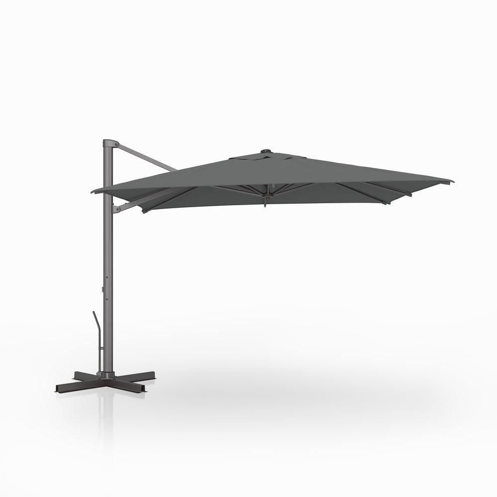Bluu Oak Auto Tilt Cantilever Umbrella - Bluu
