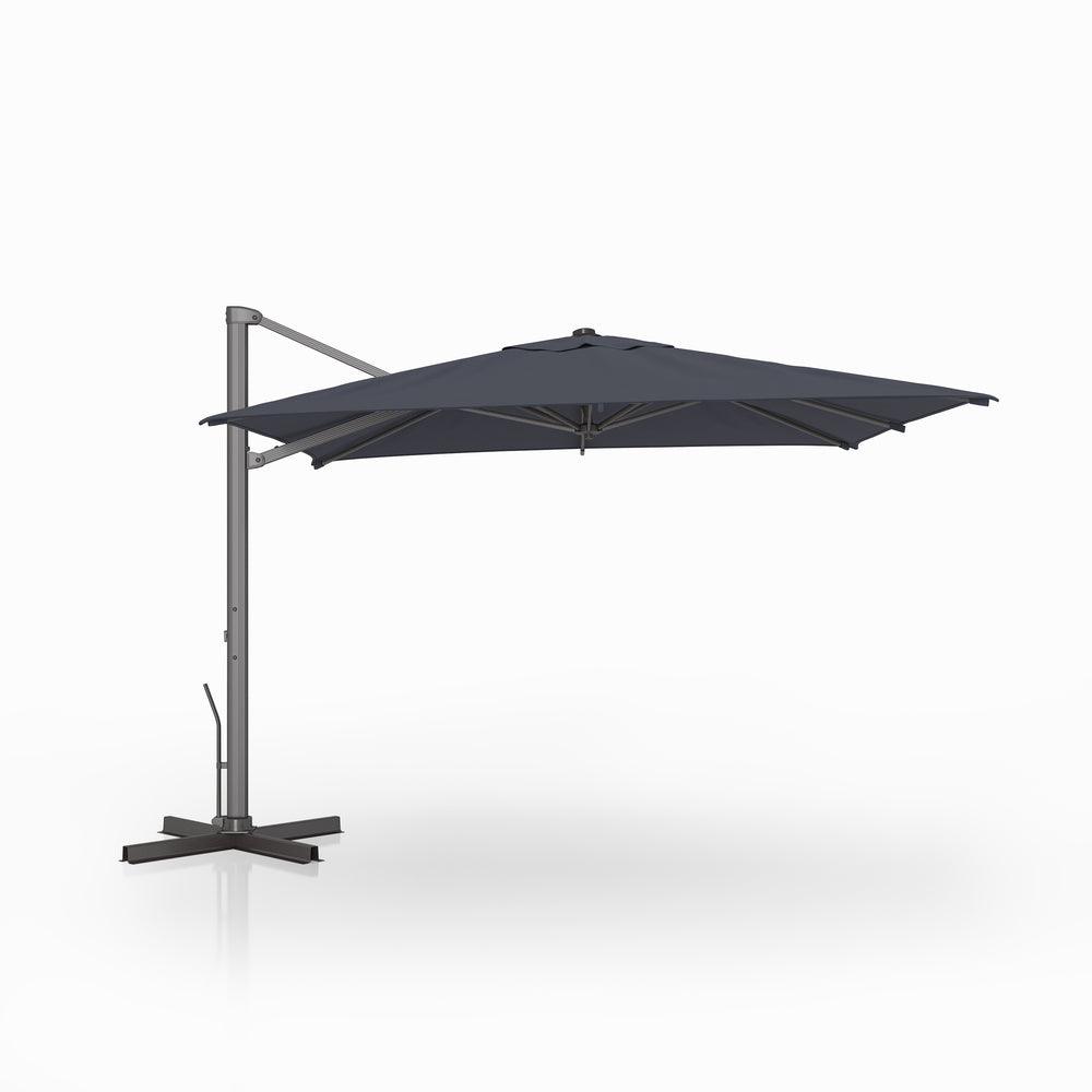 Bluu Oak Auto Tilt Cantilever Umbrella - Bluu