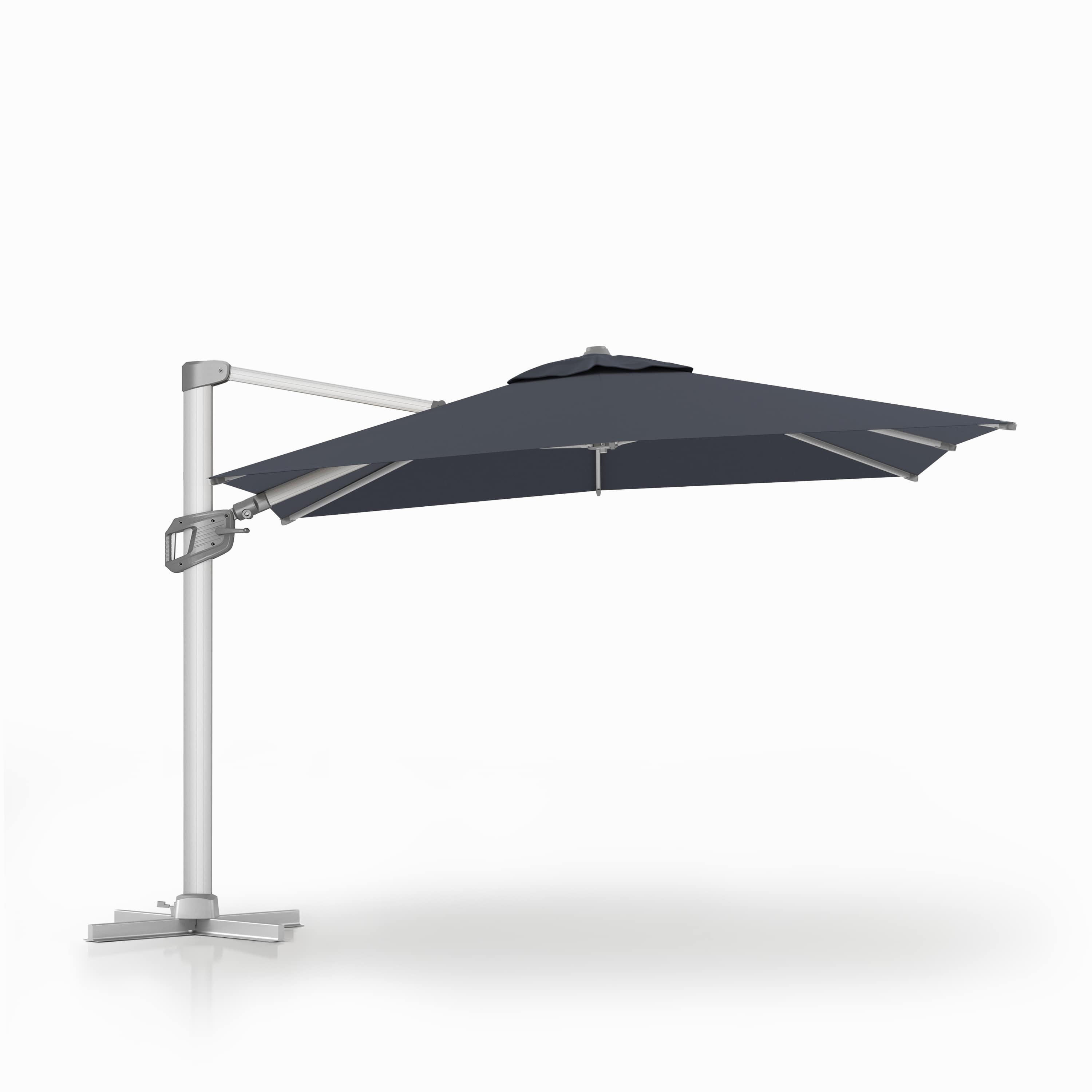 Bluu Redwood Pro Cantilever Umbrella Rectangular 1-Tier
