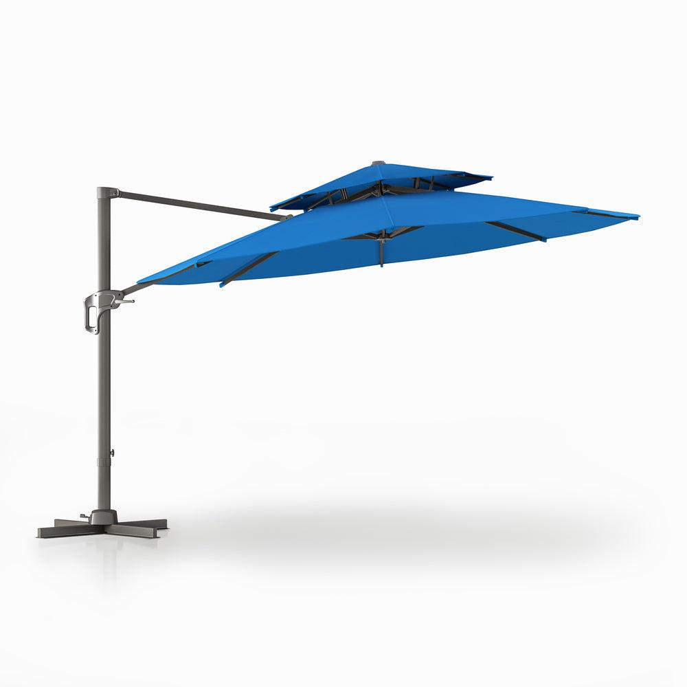 Bluu Sequoia Pro Cantilever Umbrella Round - Bluu